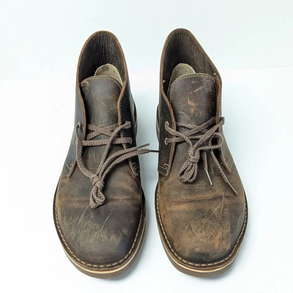 Clarks Men's Bushacre 2 Chukka Boot, Beeswax, Mens 8.5 M